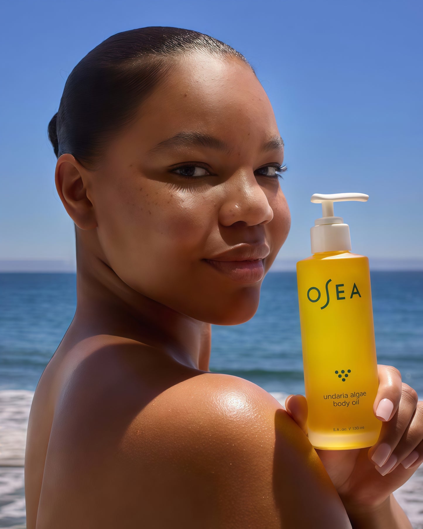 OSEA Undaria Algae Body Oil – Visibly Firming, Deeply Moisturizing, Instantly Improve Elasticity, Clean Lightweight Non-Greasy Hydration, Vegan & Cruelty-Free Seaweed Skincare